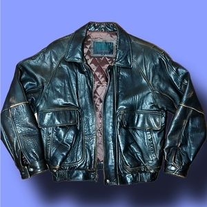 U2 Wear Me Out Vintage Leather Jacket